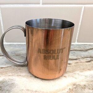 Absolut Vodka Mule Mug Copper Collector's Item